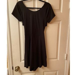 NWT Black Hollister Dress with Cross Back